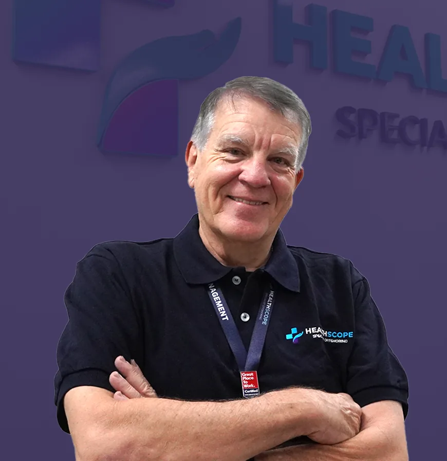 Rob Brough, founder and CEO of Healthscope Services